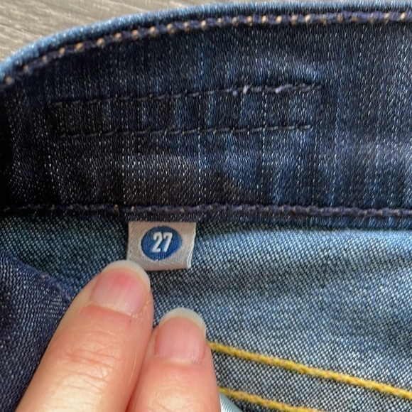 ⭐️HP⭐️Sz 27p Citizens of Humanity Dita dark wash petite bootcut leg in GUC - Picture 6 of 13